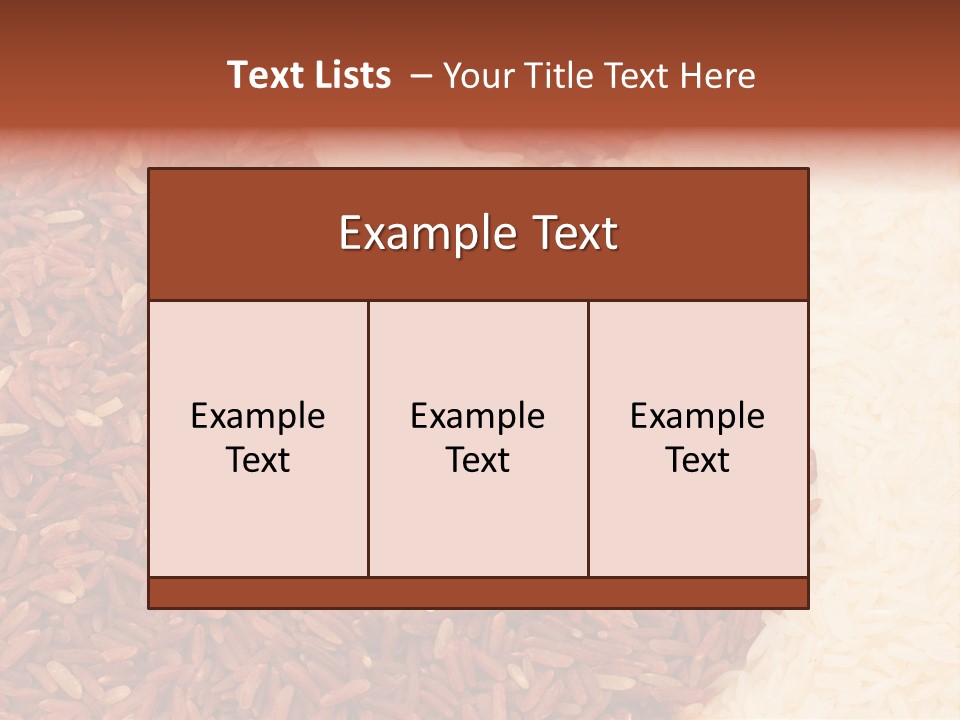Food Object Meal PowerPoint Template