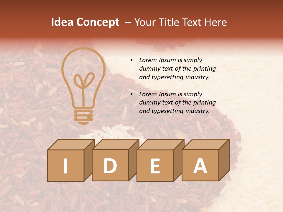 Food Object Meal PowerPoint Template