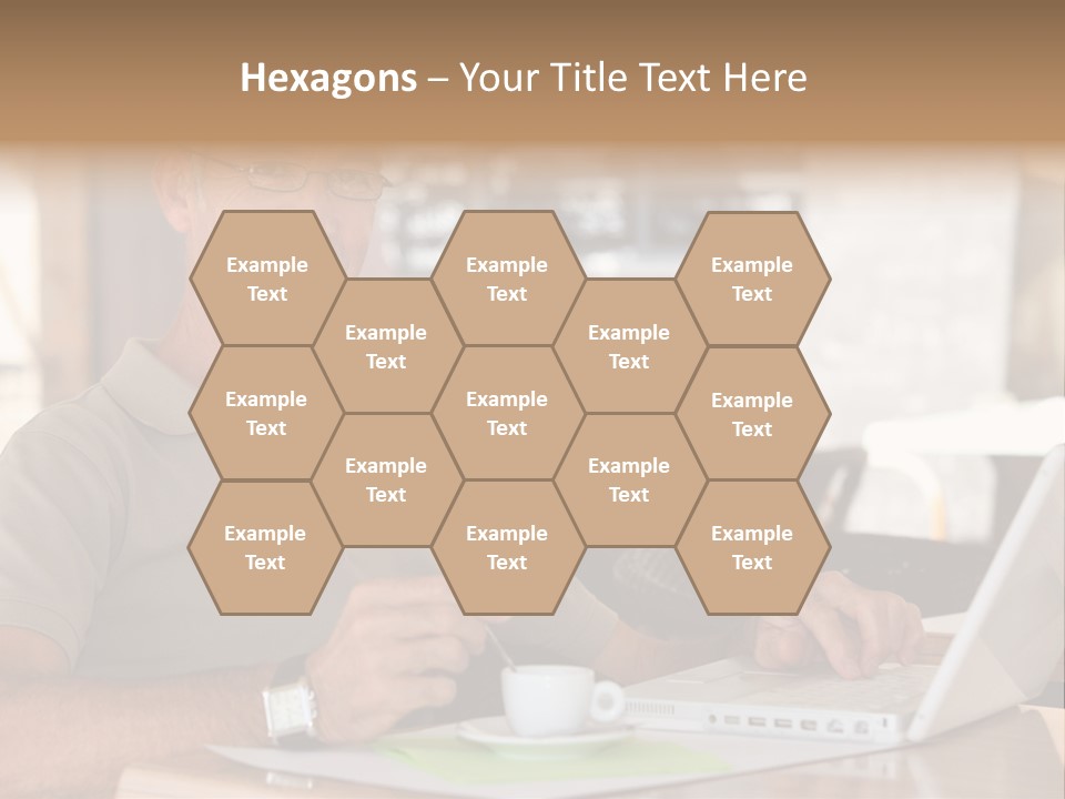 Executive Desk Mug PowerPoint Template