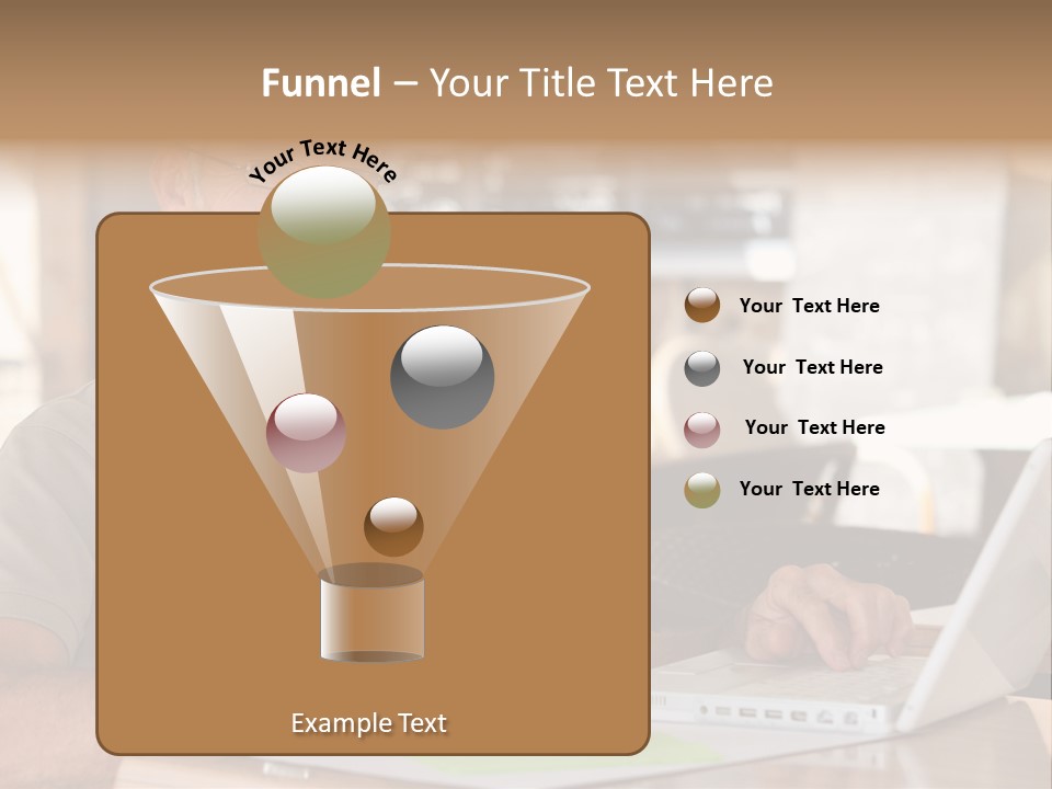 Executive Desk Mug PowerPoint Template