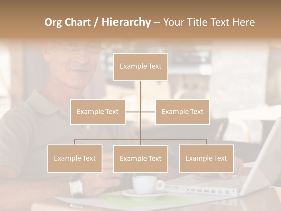 Executive Desk Mug PowerPoint Template