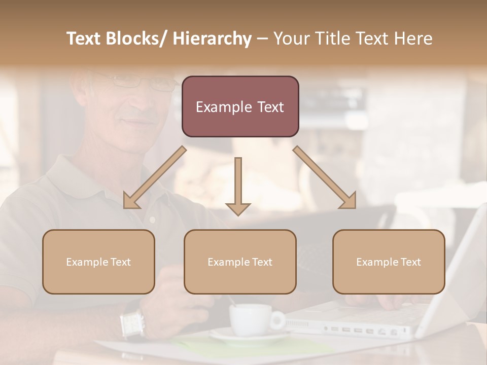 Executive Desk Mug PowerPoint Template