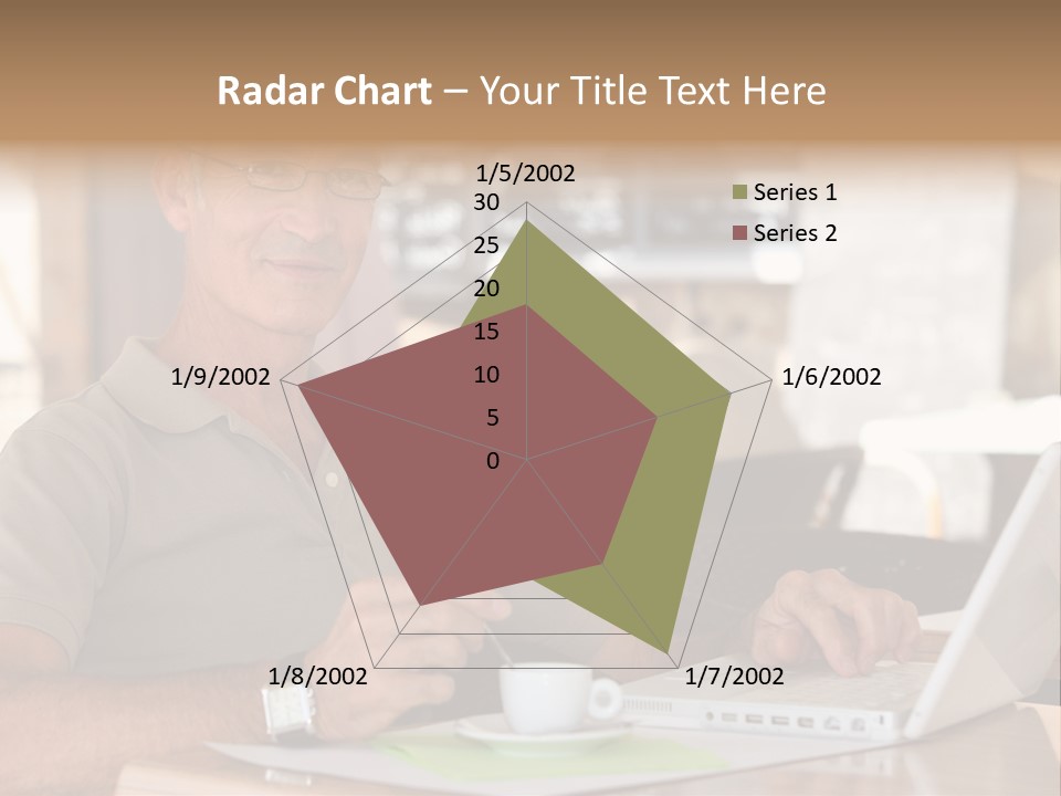 Executive Desk Mug PowerPoint Template