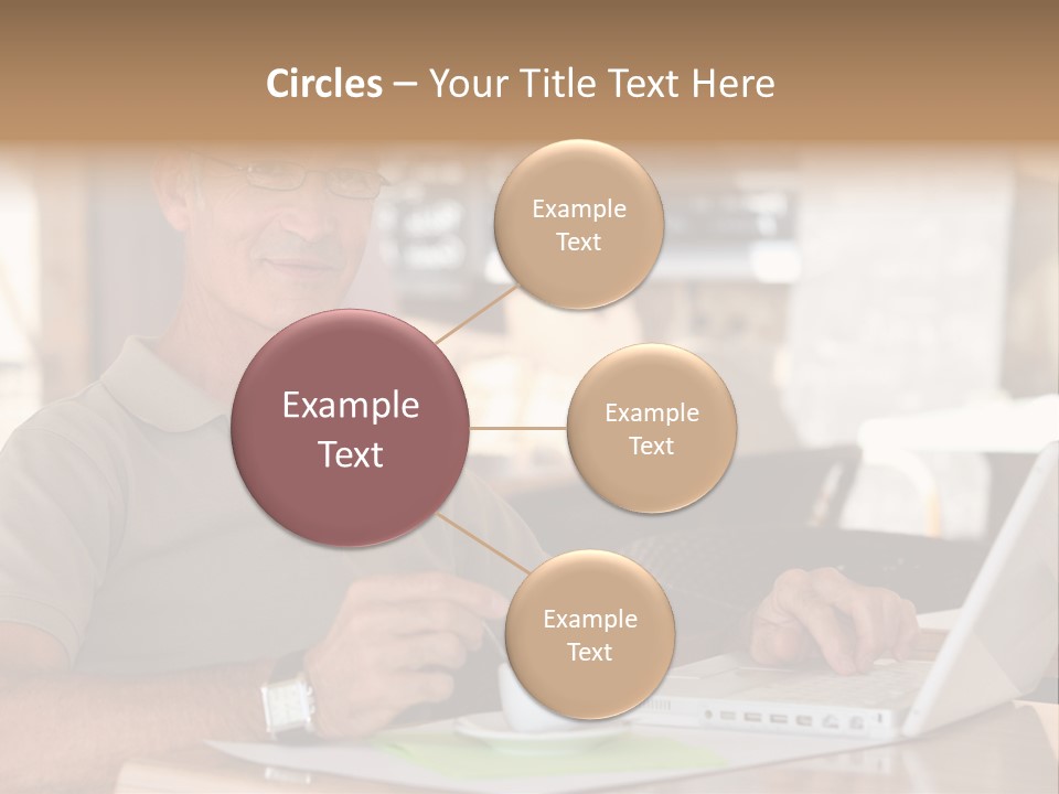 Executive Desk Mug PowerPoint Template