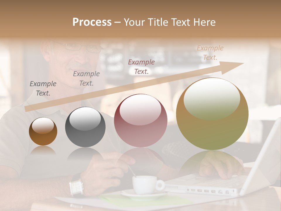 Executive Desk Mug PowerPoint Template