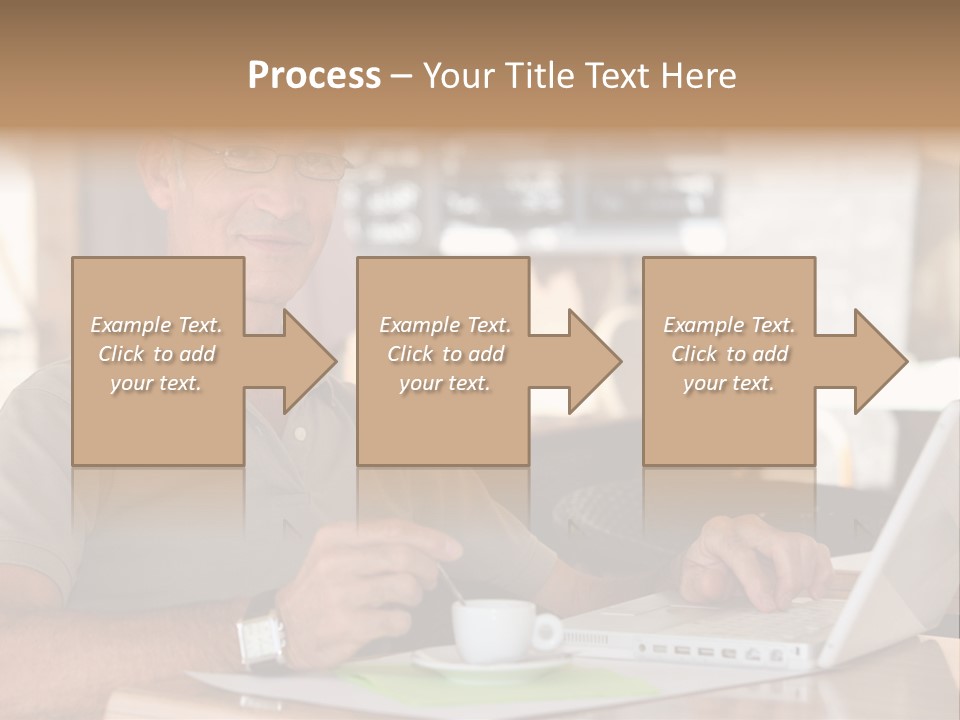 Executive Desk Mug PowerPoint Template