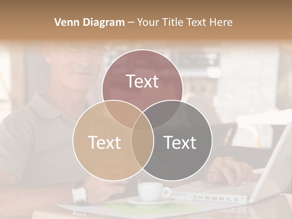 Executive Desk Mug PowerPoint Template