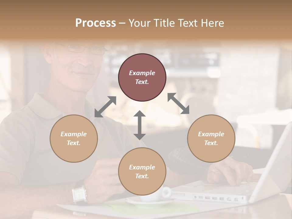 Executive Desk Mug PowerPoint Template