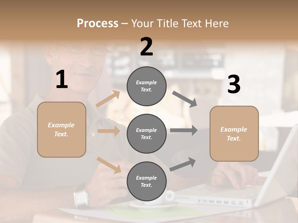 Executive Desk Mug PowerPoint Template
