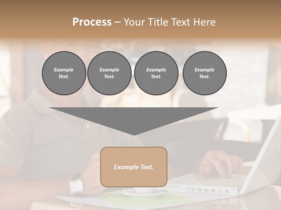 Executive Desk Mug PowerPoint Template