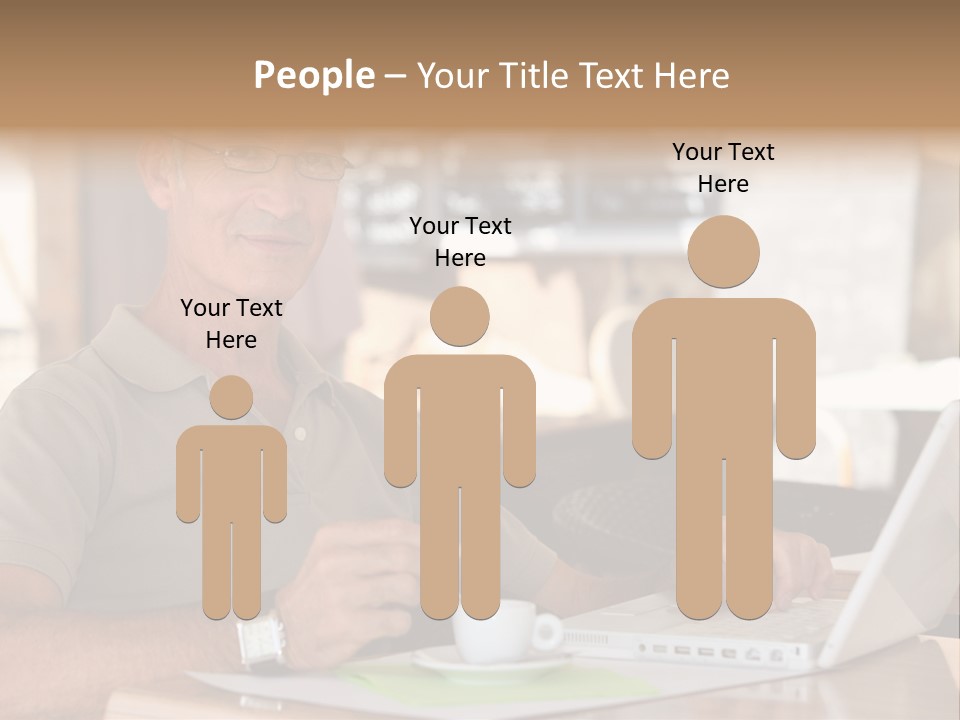 Executive Desk Mug PowerPoint Template