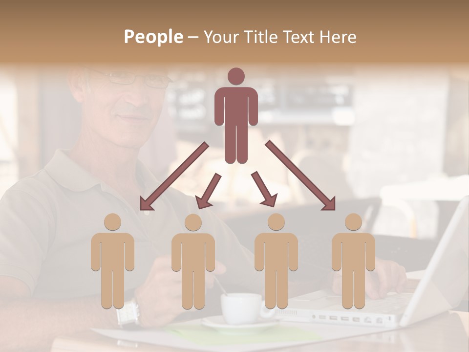 Executive Desk Mug PowerPoint Template