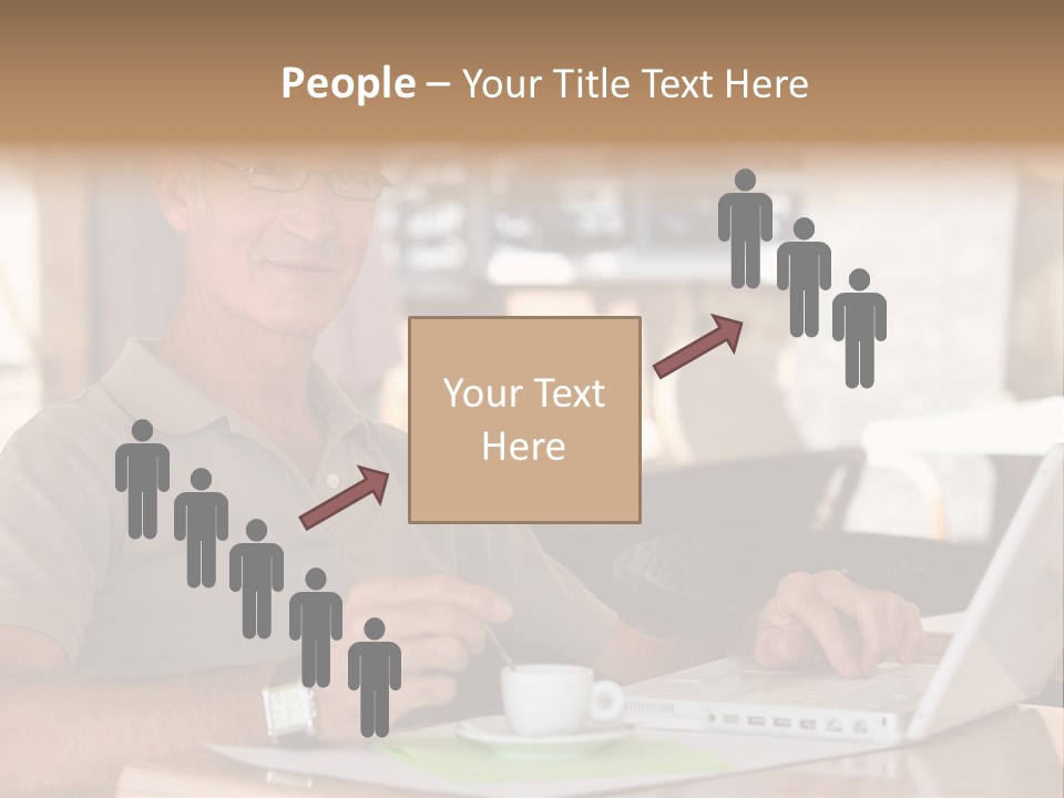 Executive Desk Mug PowerPoint Template