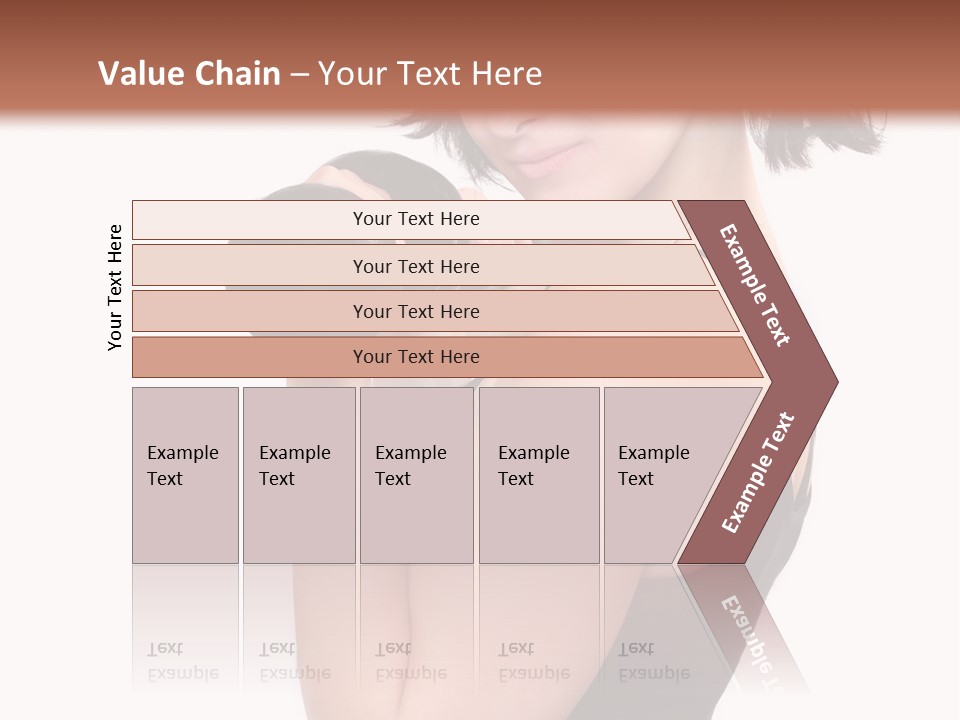 Diet Dumbell Slimming PowerPoint Template