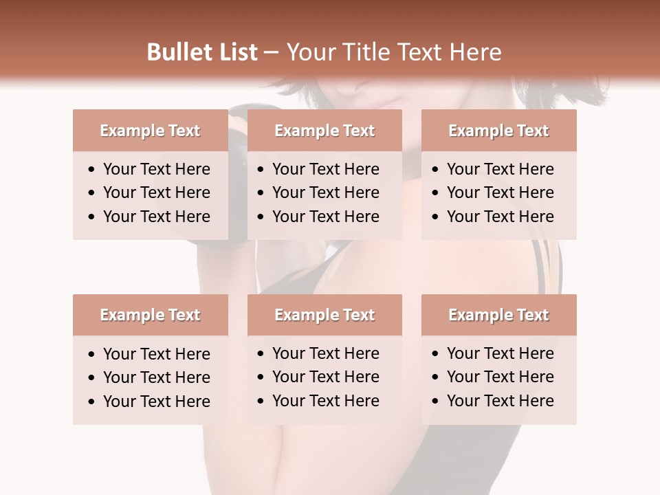 Diet Dumbell Slimming PowerPoint Template