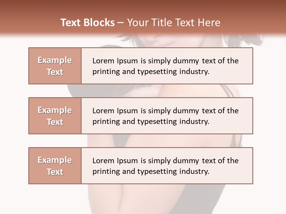 Diet Dumbell Slimming PowerPoint Template
