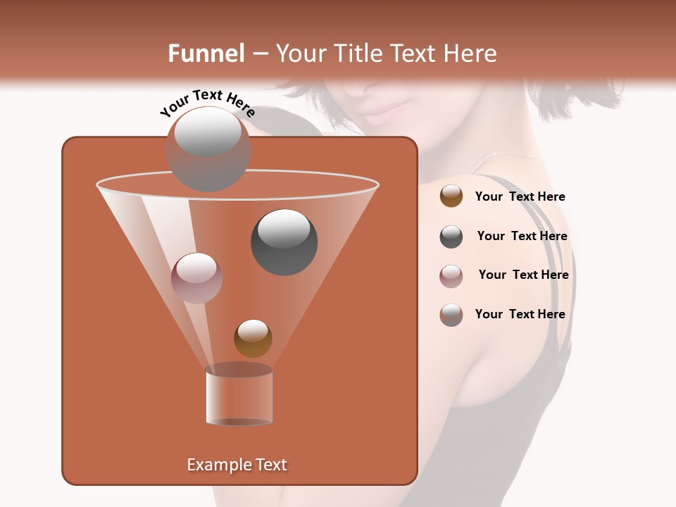 Diet Dumbell Slimming PowerPoint Template