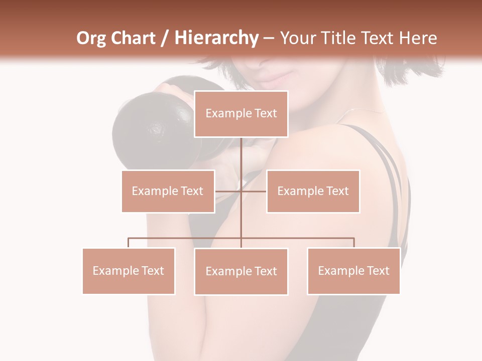 Diet Dumbell Slimming PowerPoint Template