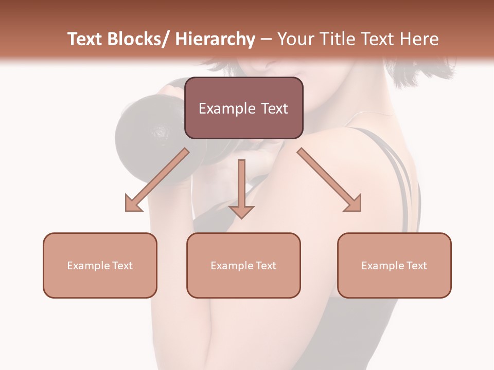 Diet Dumbell Slimming PowerPoint Template