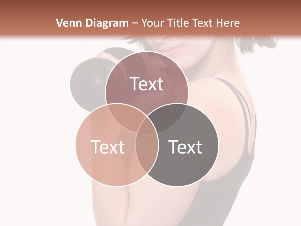 Diet Dumbell Slimming PowerPoint Template