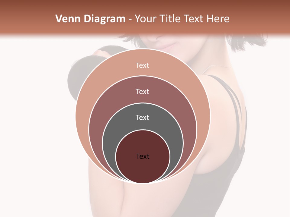 Diet Dumbell Slimming PowerPoint Template