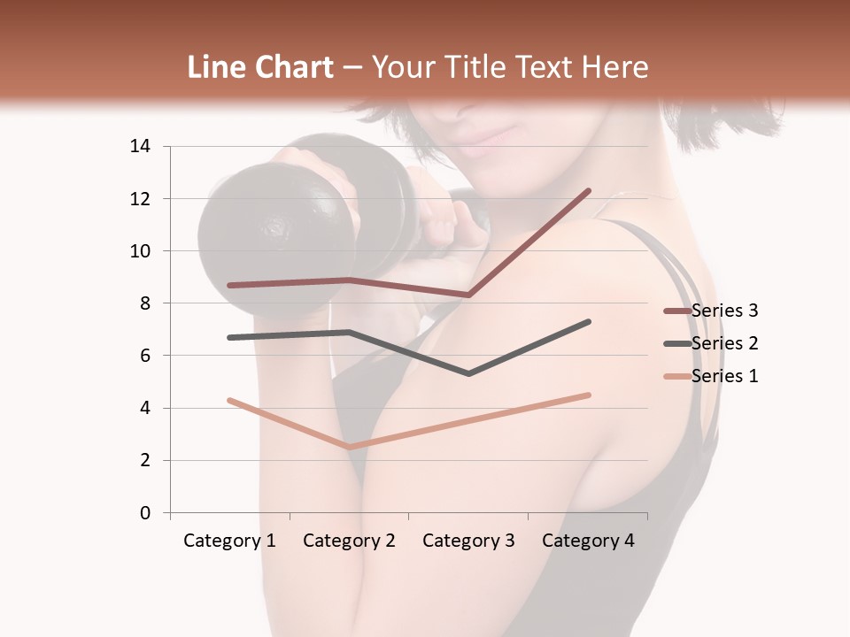 Diet Dumbell Slimming PowerPoint Template