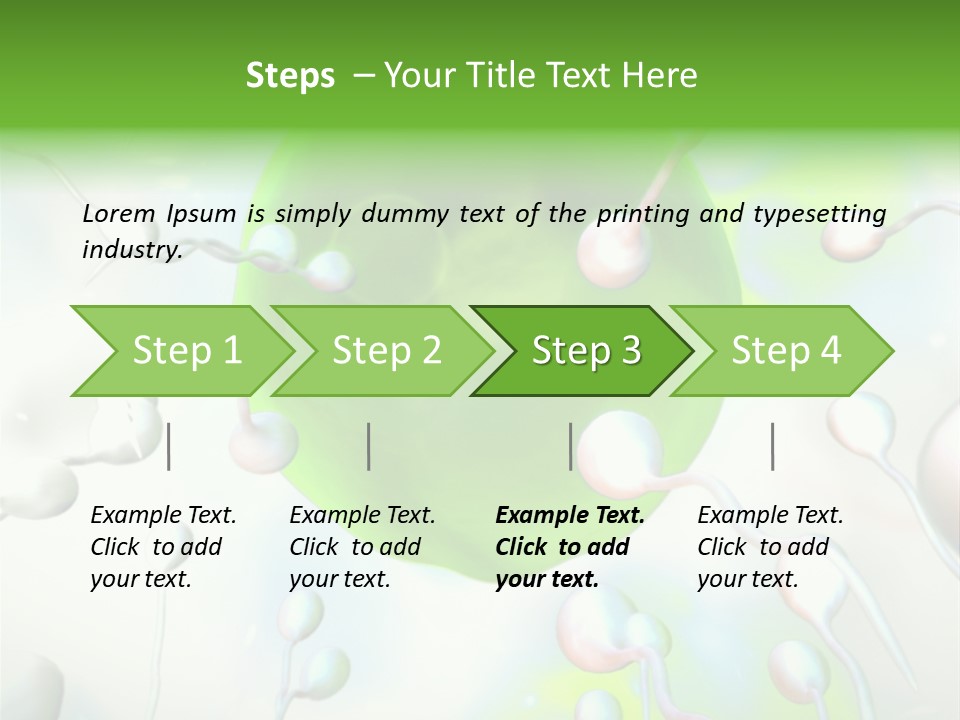 System Fertility Green PowerPoint Template