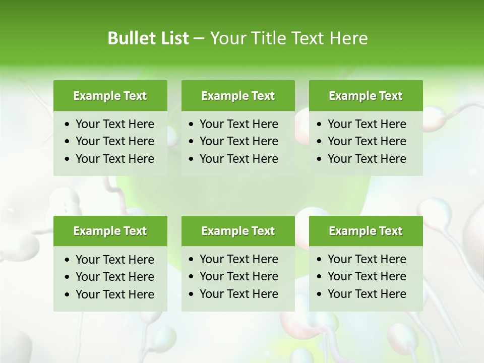 System Fertility Green PowerPoint Template
