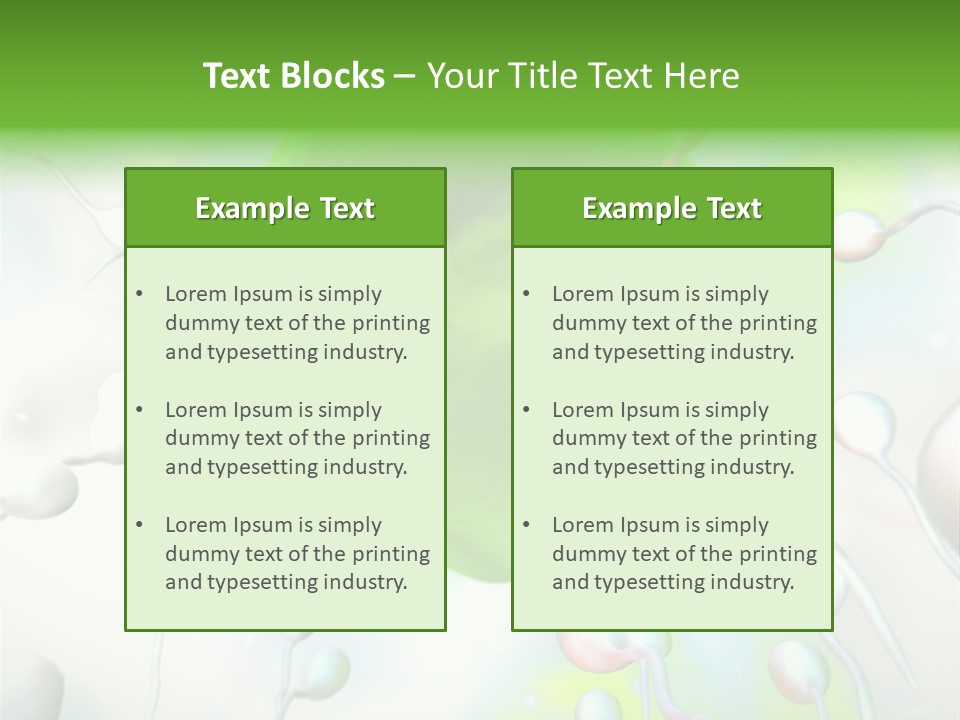 System Fertility Green PowerPoint Template