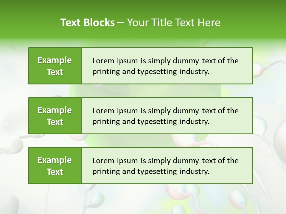 System Fertility Green PowerPoint Template