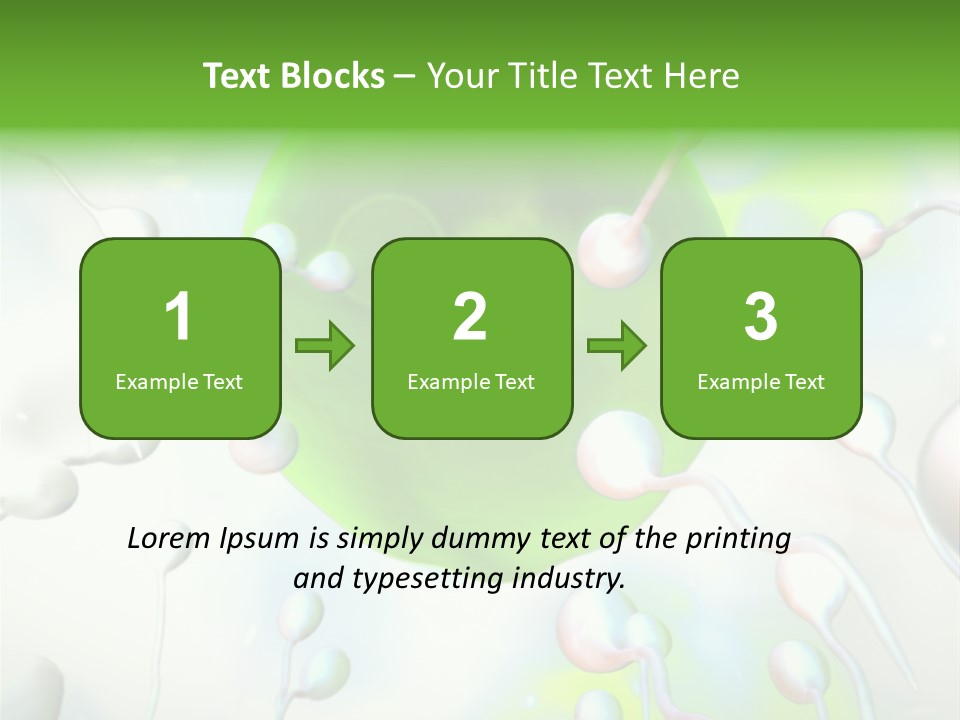 System Fertility Green PowerPoint Template