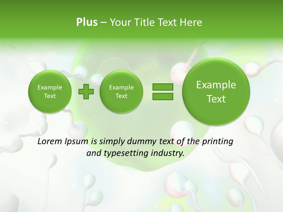 System Fertility Green PowerPoint Template
