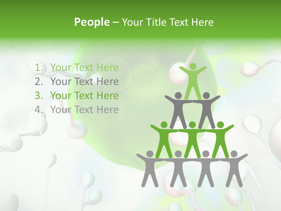 System Fertility Green PowerPoint Template