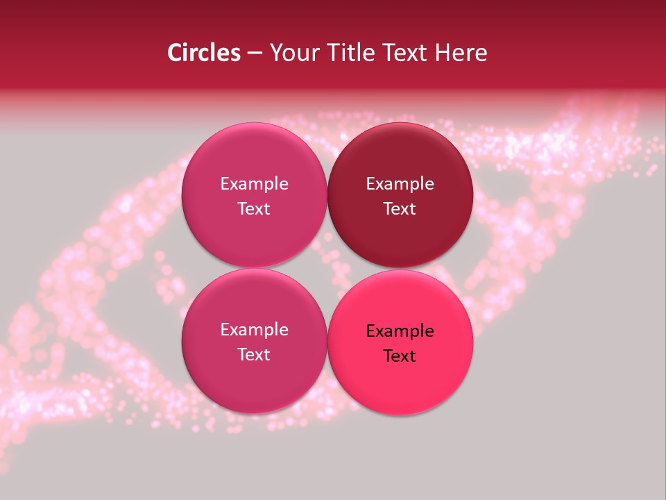 Atoms Biochemistry Biology PowerPoint Template