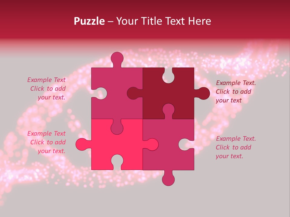 Atoms Biochemistry Biology PowerPoint Template