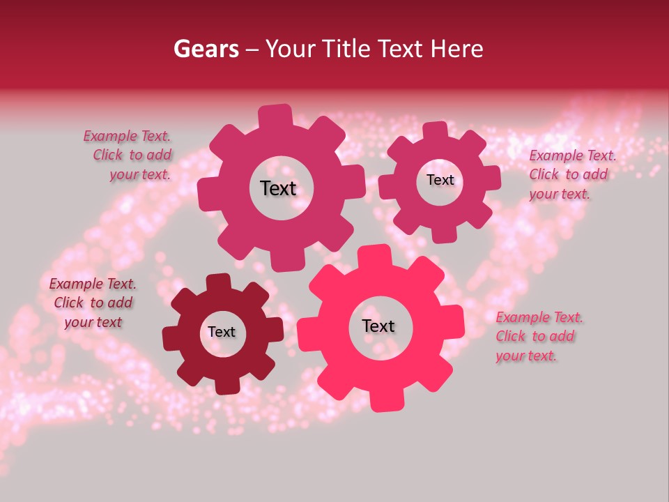 Atoms Biochemistry Biology PowerPoint Template