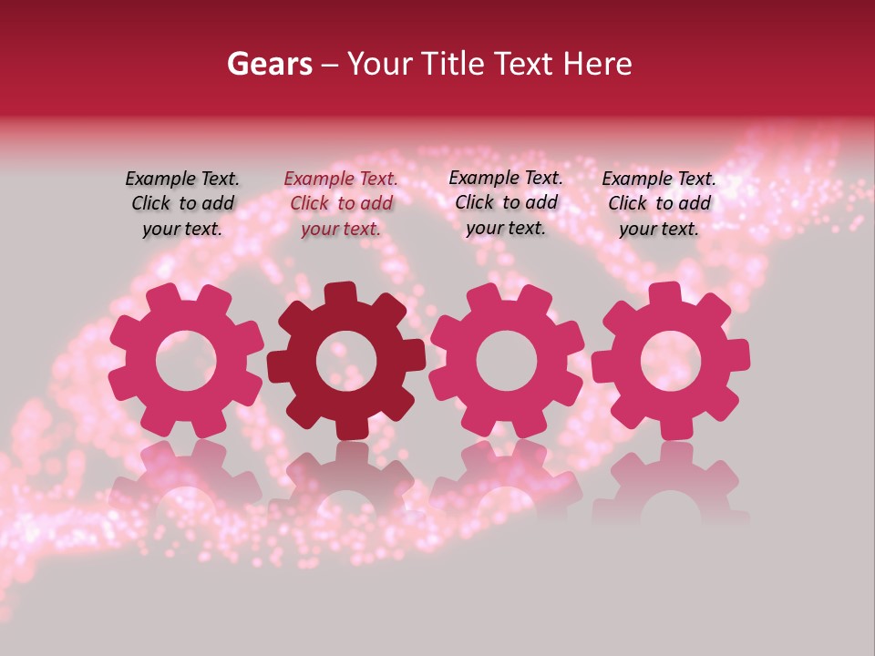 Atoms Biochemistry Biology PowerPoint Template