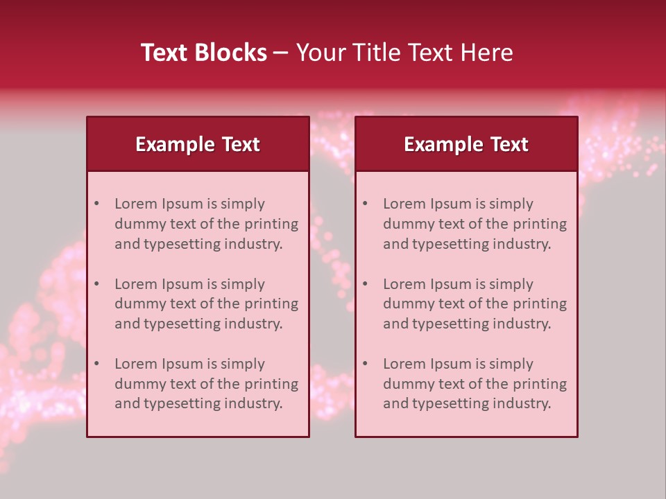 Atoms Biochemistry Biology PowerPoint Template