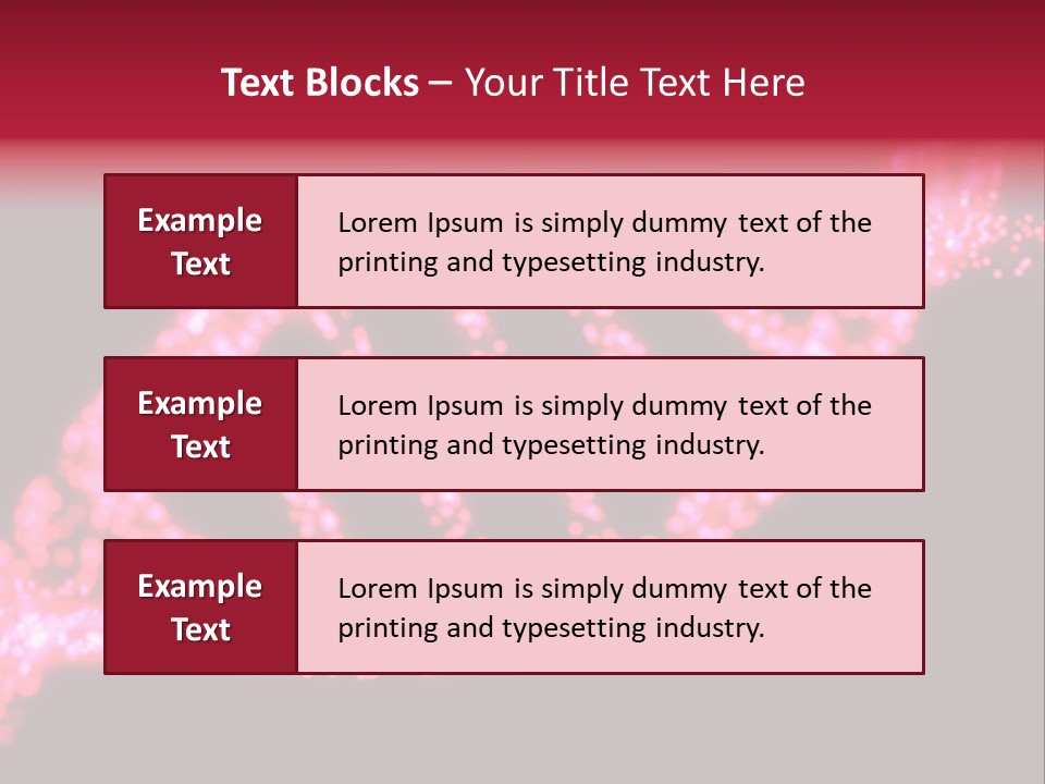Atoms Biochemistry Biology PowerPoint Template
