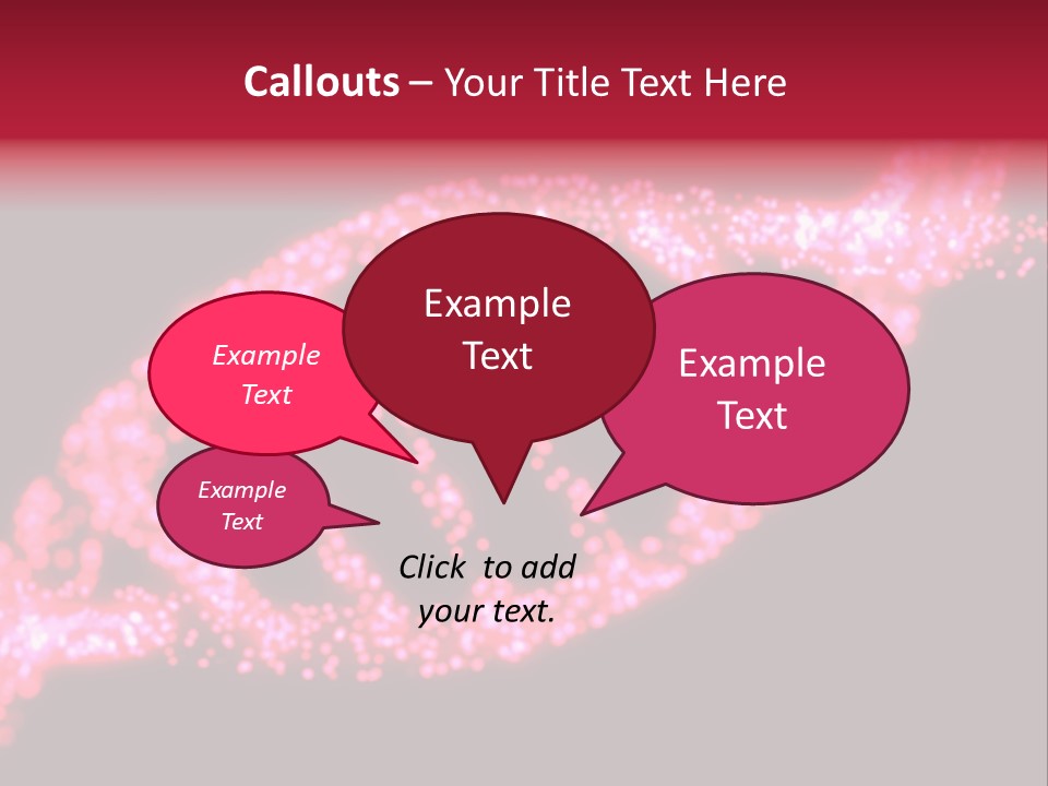 Atoms Biochemistry Biology PowerPoint Template