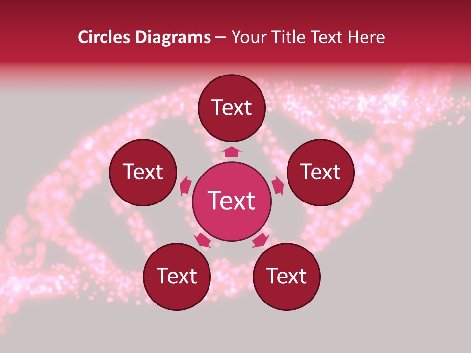 Atoms Biochemistry Biology PowerPoint Template