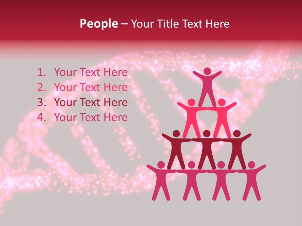Atoms Biochemistry Biology PowerPoint Template