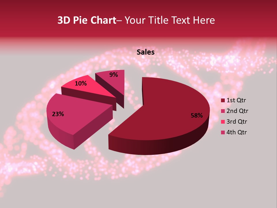 Atoms Biochemistry Biology PowerPoint Template