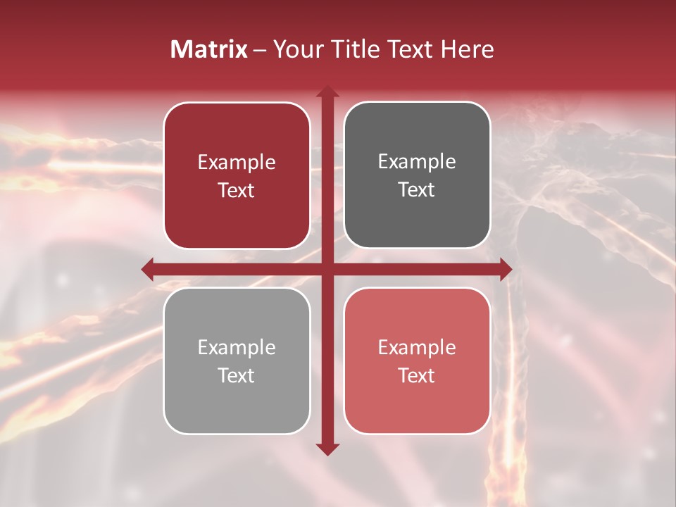 Stem Spiral Biology PowerPoint Template