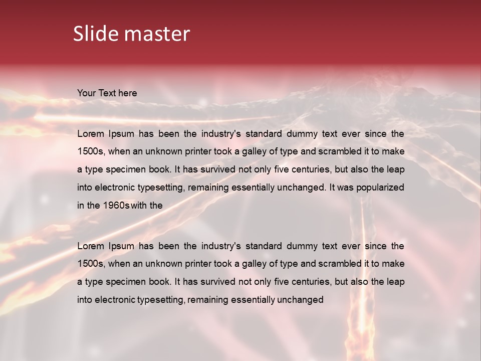 Stem Spiral Biology PowerPoint Template