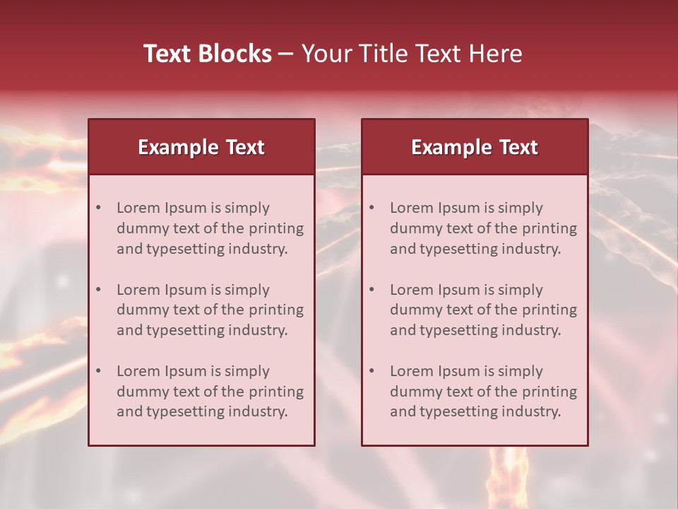Stem Spiral Biology PowerPoint Template