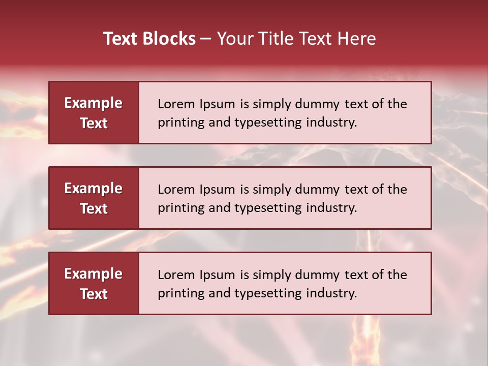 Stem Spiral Biology PowerPoint Template