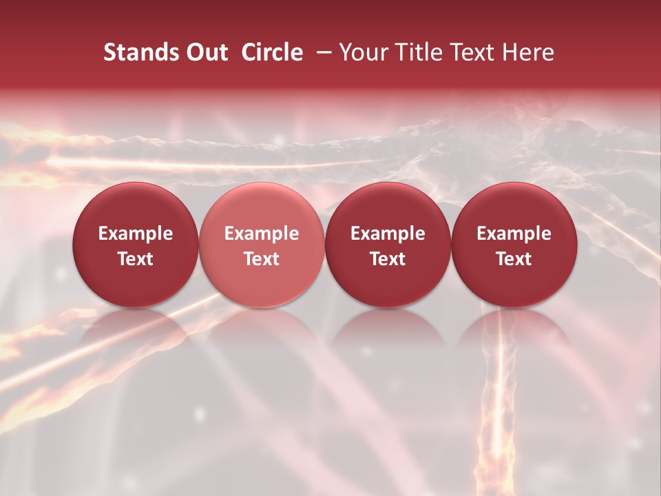 Stem Spiral Biology PowerPoint Template