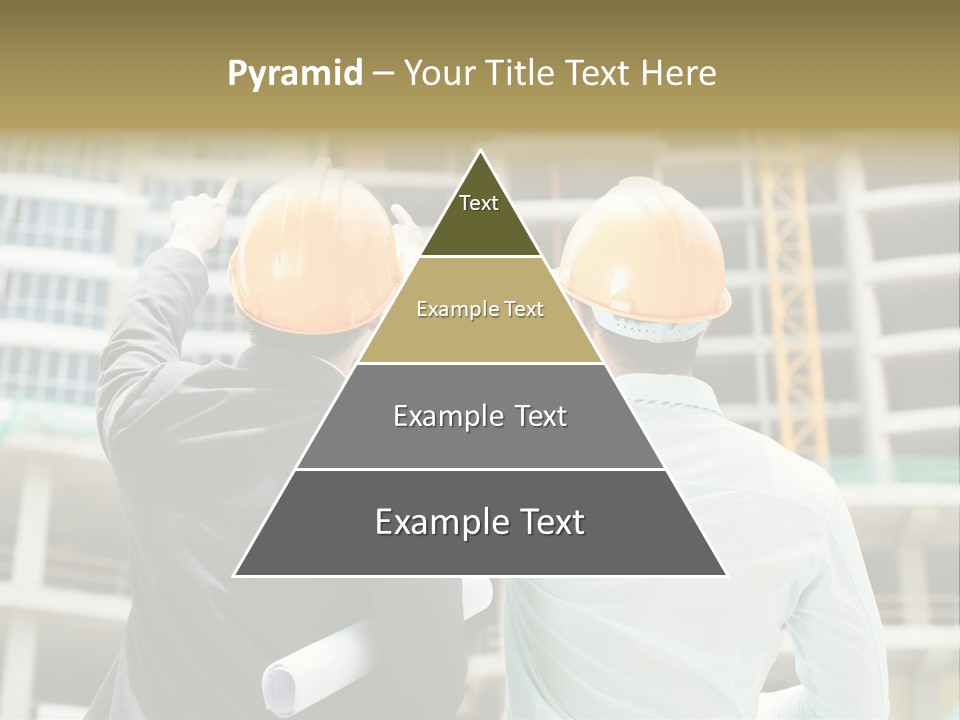 Colleague Businessman Rear PowerPoint Template