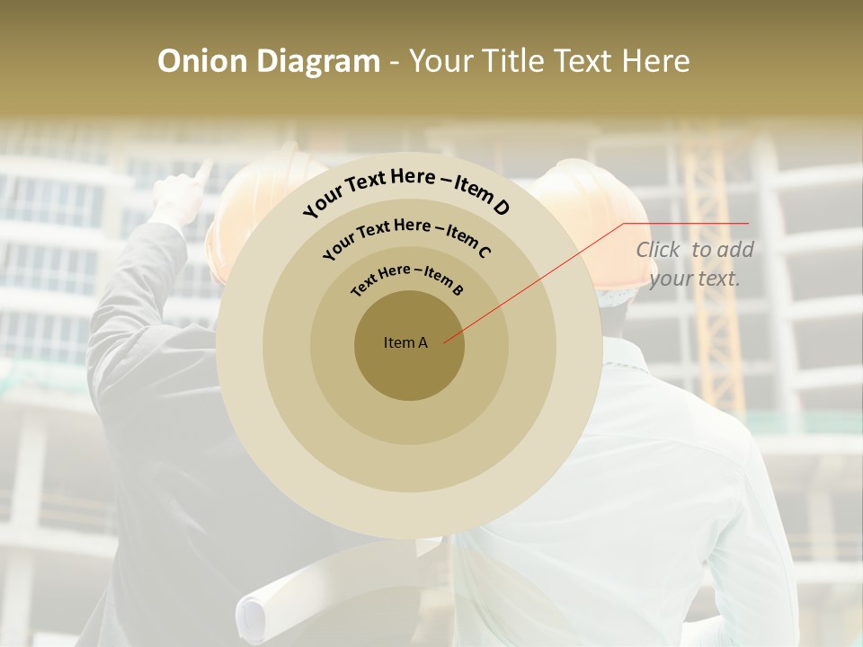 Colleague Businessman Rear PowerPoint Template